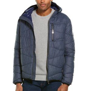NWT NOIZE Zander Wavy Quilted Lightweight Puffer Jacket Coat - Boys Youth L/12